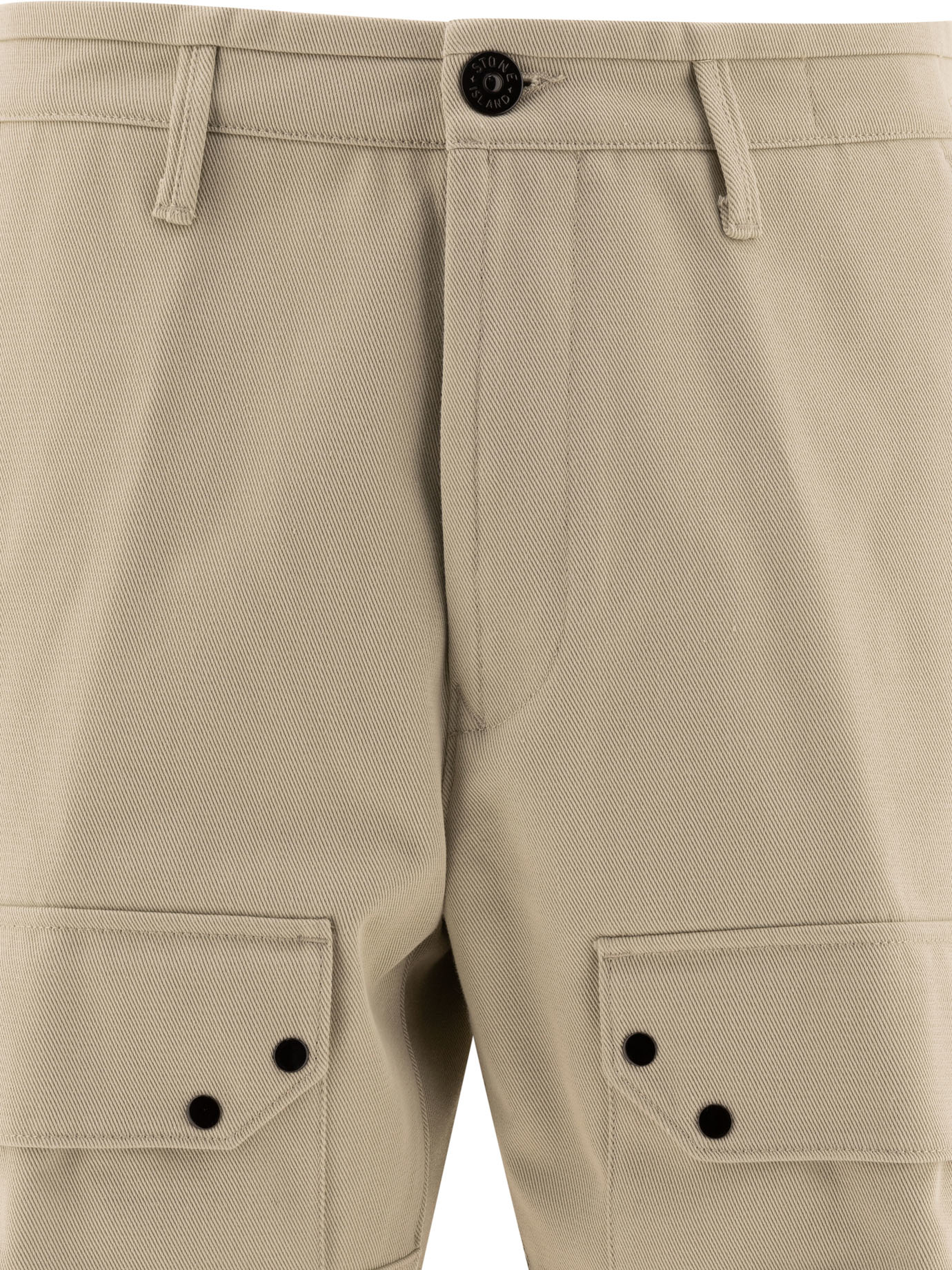 STONE ISLAND Cotton Nylon Drill trousers